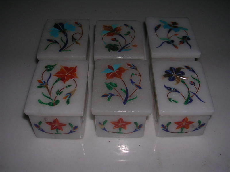 Manufacturers Exporters and Wholesale Suppliers of Marble Small Box Agra Uttar Pradesh